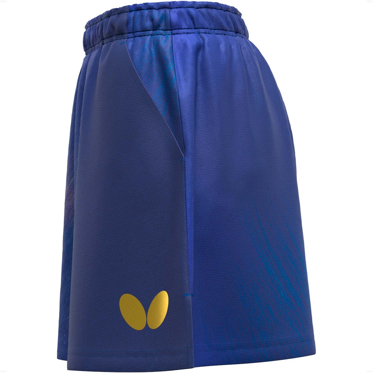 Butterfly Infiria Table Tennis Skirt - Blue - Left Side